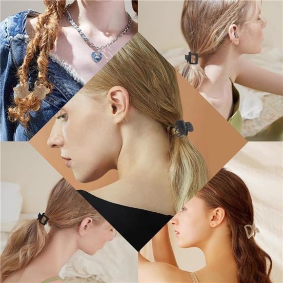 16Pcs Medium Claw Hair Clips ,Matte neural colors - Picture 7 of 7